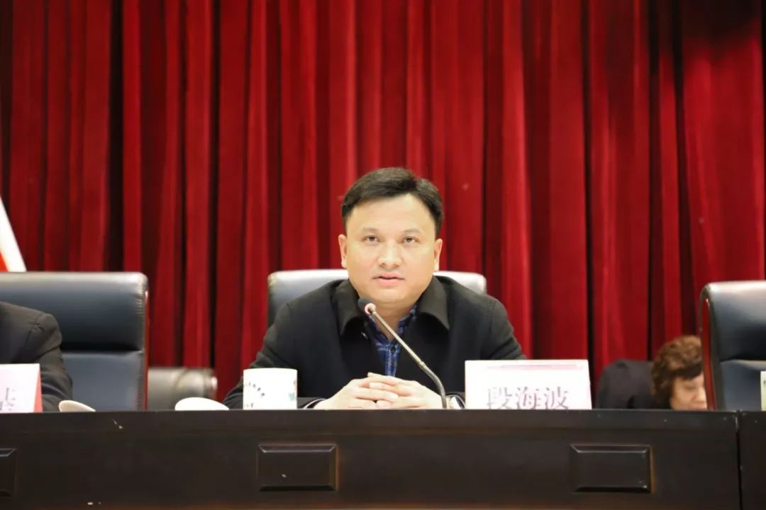 市人大监察和司法委员会副主任委员段海波讲话.
