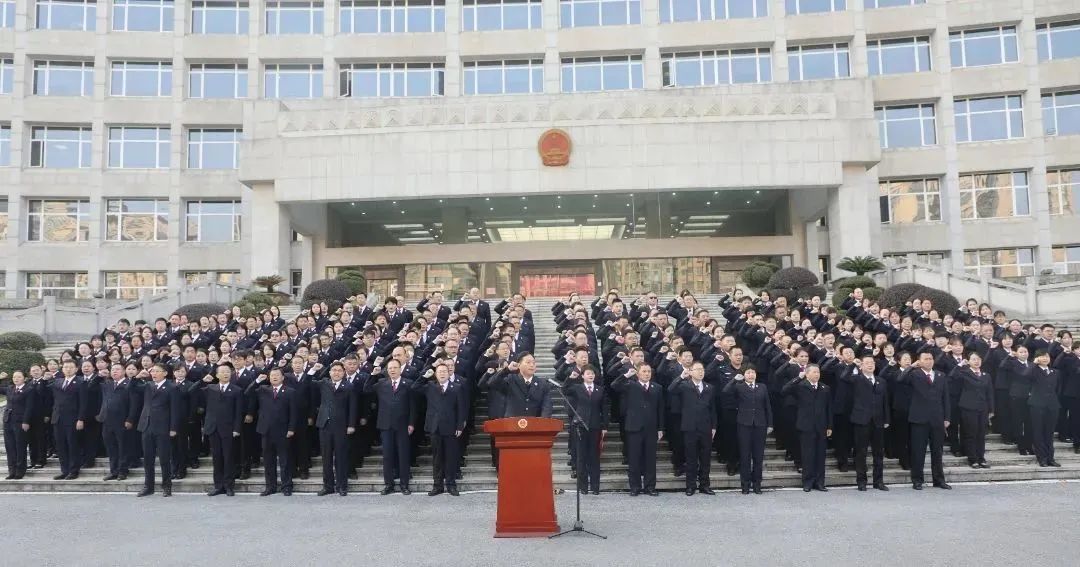 长沙市检察院举行宪法宣誓仪式